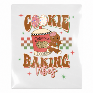 Cookie Baking Vibes Christmas UV transfer for hard-surface products