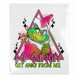 Extra Grinchy Get Away From Me Christmas UV transfer for hard-surface products
