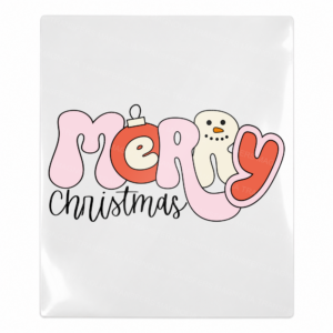 Merry Christmas Pink Cookies Christmas UV transfer for hard-surface products