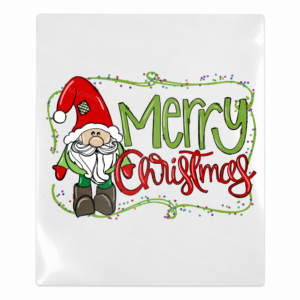 Merry Christmas Gnome Christmas UV transfer for hard-surface products
