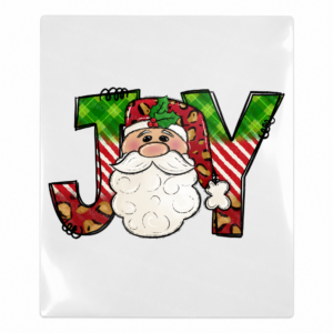 Joy Santa Letters Christmas UV transfer for hard-surface products