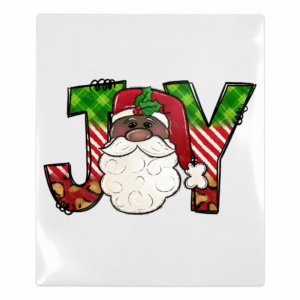 Joy Santa Bold Christmas UV transfer for hard-surface products