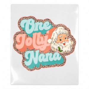 One Jolly Nana Christmas UV transfer for hard-surface products
