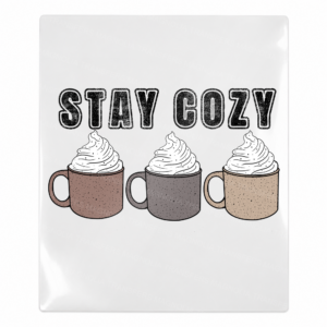 Stay Cozy Cocoa Mugs Christmas UV transfer for hard-surface products