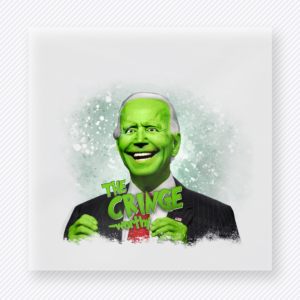The Change Grinch Portrait Christmas DTF Transfers