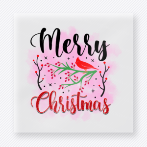 Merry Christmas Antlers Christmas DTF Transfers
