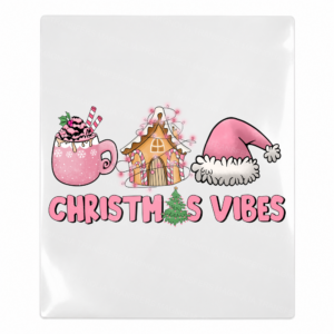 Christmas Vibes Treats Christmas UV transfer for hard-surface products