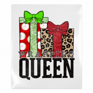 Wrapping Queen Christmas UV transfer for hard-surface products