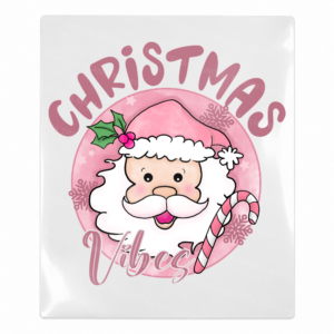 Christmas Vibes Santa Christmas UV transfer for hard-surface products