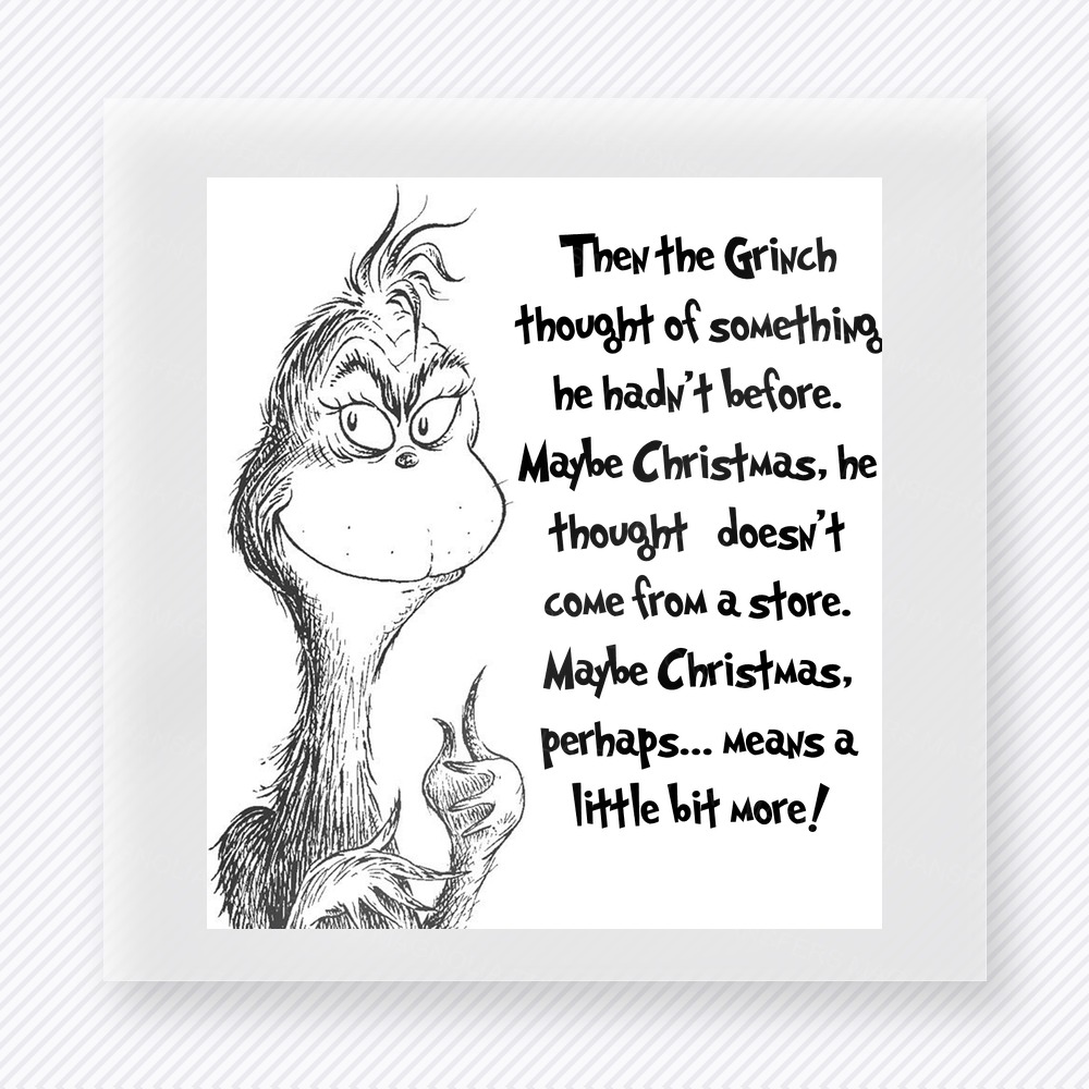 Maybe Christmas Means A Little Bit More Christmas DTF Transfers