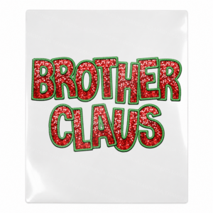 Brother Claus Christmas UV transfer for hard-surface products
