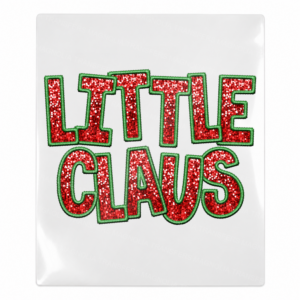 Little Claus Christmas UV transfer for hard-surface products