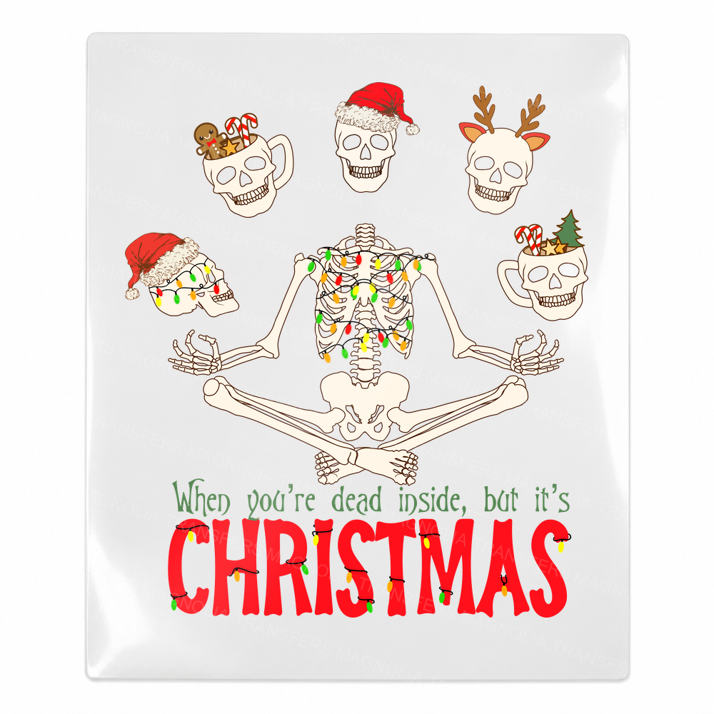 When You've Been Naughty Christmas Christmas UV transfer for hard-surface products