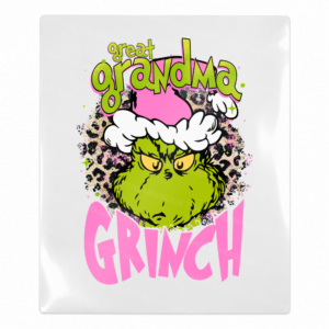 Grandma Grinch Christmas UV transfer for hard-surface products