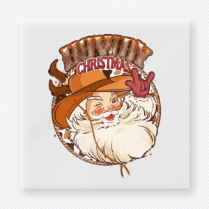 Christmas Turkey Santa Christmas DTF Transfers
