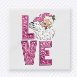 Love Santa Bring Festive Christmas DTF Transfers