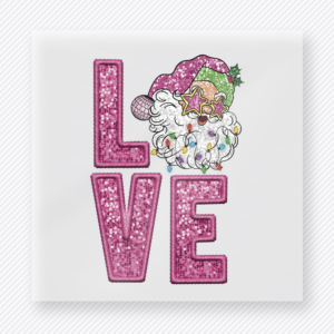 Love Grinch Santa Christmas DTF Transfers