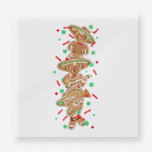 Feliz Navidad Tamales Christmas DTF Transfers