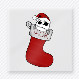 Jack Christmas Stocking Christmas DTF Transfers