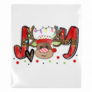 Joy Reindeer Christmas UV transfer for hard-surface products