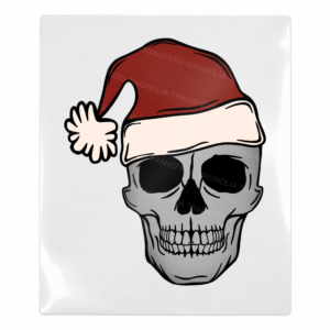 Santa Skull Sunglasses Christmas UV transfer for hard-surface products
