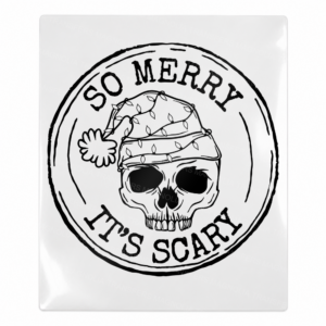 So Merry It's Scary Christmas UV transfer for hard-surface products