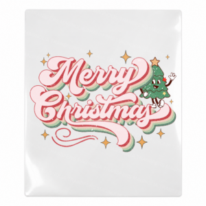 Merry Grinchmas Retro Christmas UV transfer for hard-surface products
