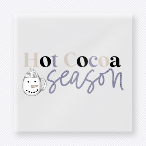 Hot Cocoa Season Neutral Christmas DTF Transfers