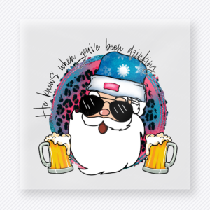 Done Being Naughty Santa Bring Festive Christmas DTF Transfers