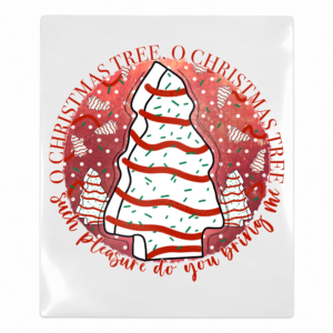 O Christmas Tree Cake Christmas UV transfer for hard-surface products
