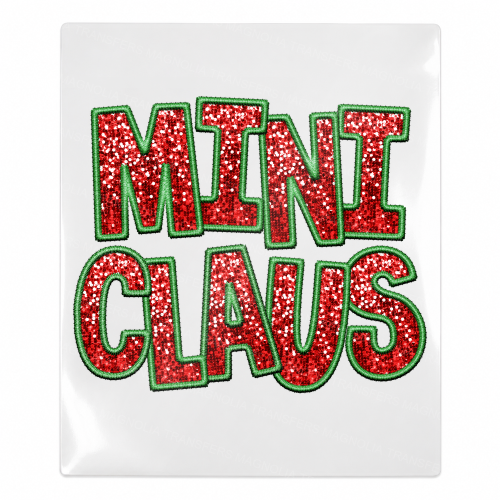 Mini Claus - Christmas UV Transfer