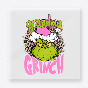 Grandma Grinch Bring Festive Christmas DTF Transfers