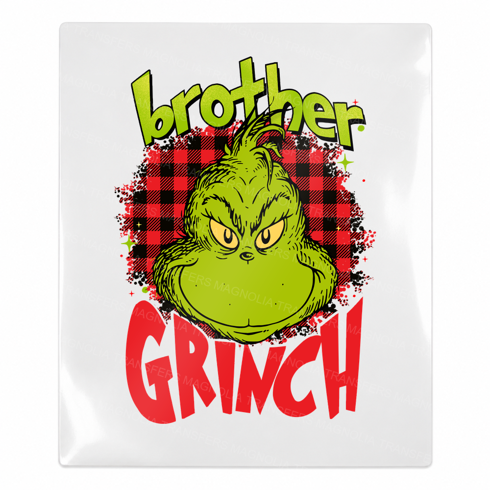 Brother Grinch - Christmas UV Transfer
