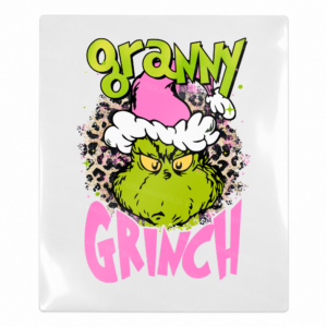 Granny Grinch - Christmas UV Transfer