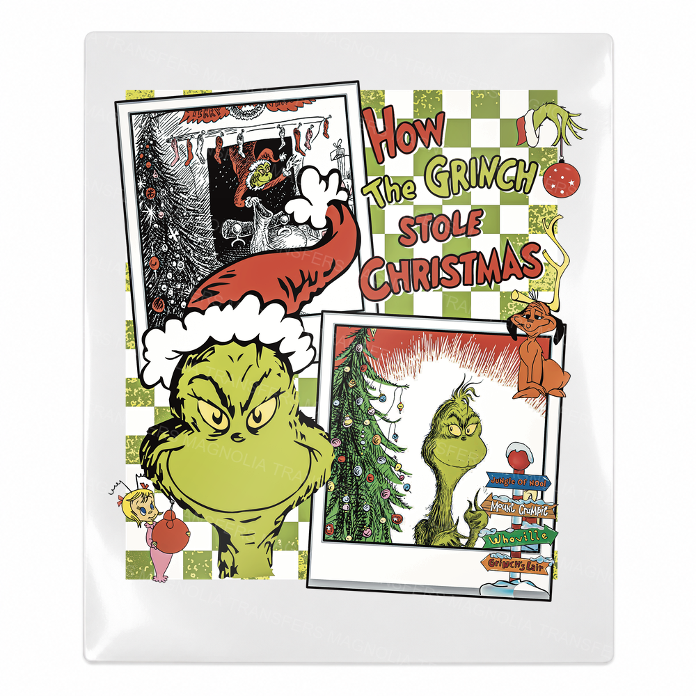 How The Grinch Stole Christmas - Christmas UV Transfer