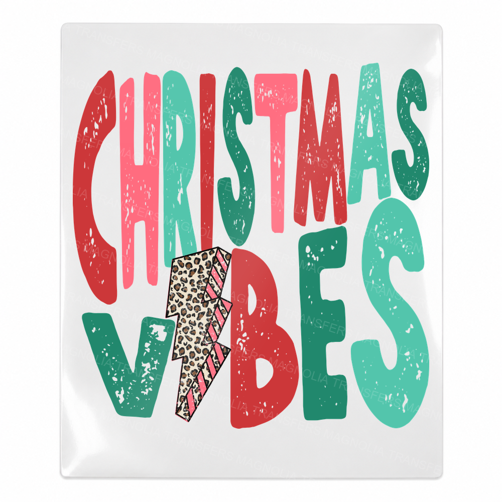 Christmas Vibes - Christmas UV Transfer