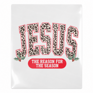 Jesus The Reason For The Season Christmas UV Transfer