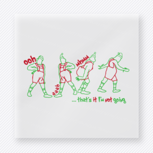 That's It I'm Not Going Grinch Dance Christmas DTF Transfers