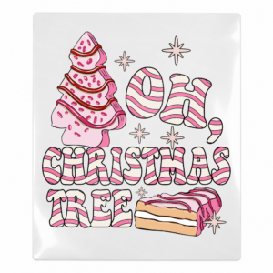 Oh Christmas Tree pink sweet treats UV Transfer