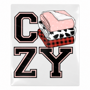 Cozy Christmas blankets UV Transfer