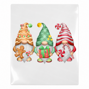 Christmas gnome trio UV Transfer