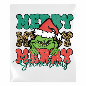 Merry Merry Merry Grinchmas UV Transfer