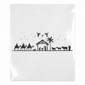 Nativity silhouette panorama UV Transfer