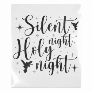 Silent Night Holy Night UV Transfer