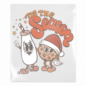Tis The Season marshmallow gingerbread UV Transfer