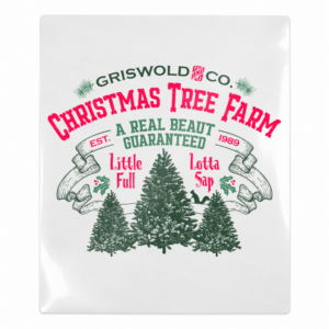 Griswold Christmas Tree Farm evergreen UV Transfer