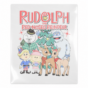 Rudolph Red Nosed Reindeer family collage UV Transfer