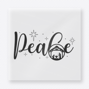 Peace Dove Christmas DTF Transfers