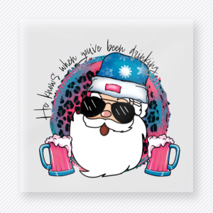 Christmas Santa Sunglasses Christmas DTF Transfers