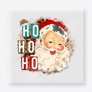 Ho Ho Ho Vintage Santa Christmas DTF Transfers